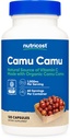 Camu Camu Camu 1000mg, 120 Capsule - CCOF Disertifikasi dengan Organik, Non- GMO dan Gluten Bebas