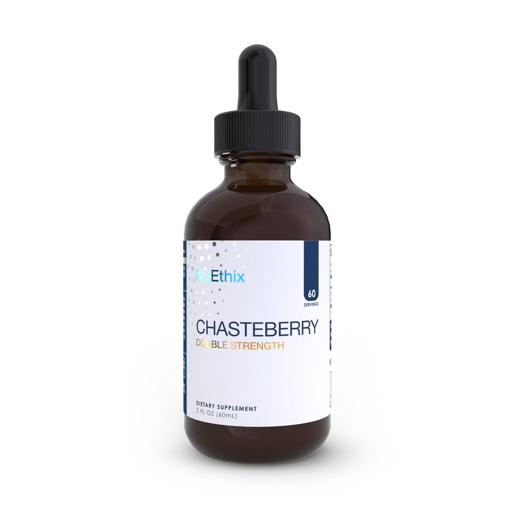 Formasi NuEtix Chasteberry Kekuatan Ganda 50mg, May Help Saldo Estrogen Dominance dan May Help Dukung Menstrual Siklus, 60 Servis