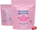 JoySpring Kids Magnesium Gummies - Calm Gummies for Kids - Calm Magnesium Dukungan Alam untuk Toddlers & Teens Tasty Low Sugar Calming 60 Count