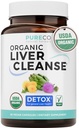 US DA Organic Milk Thistle and Dandelion Root - Silymarin Milk Thistle Liver Detox Cleanse Formula with Artichoke Extract for Comprehensive Liver Duver - Vegan Non- GMO & Lab Verifikasi (1 Bulan Tambahan)