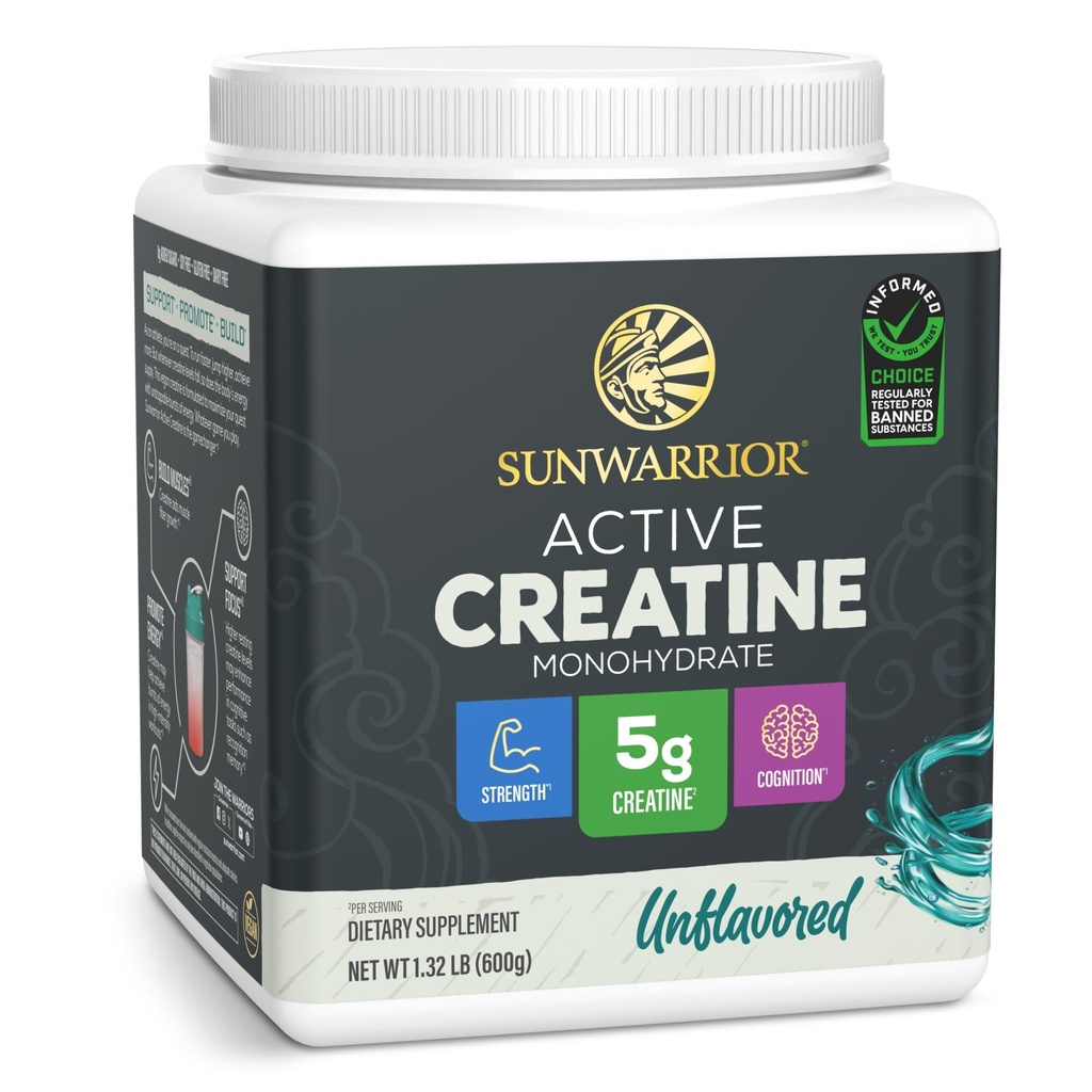 Creatine Monohydrate Powder Micronized PreWorkout Replement: 124; Dukung Pembangunan Otot Pelatihan Pemasyarakatan Kognition 124; Vegan & Keto Friendly Bulk Ukuran (120 Hamba) Unflacirated