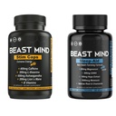 Day & Night Energy With Sleep Aid Bundle 124; 400mg Caffeine 124; 600mg Ashwagandha 124; 200mg Mile Mane 124; Increased Energy & Focus & Mood Sleep Aid with GABA, Valerian Root, Chamomile, Melensium, Magnesium