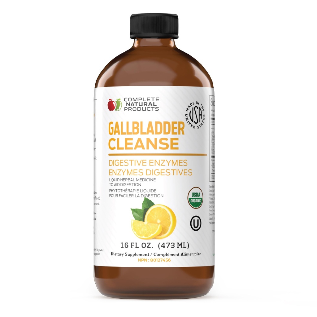 Lengkap Suplemen Liquid untuk Dukungan kandung empedu, Liver Cleanse, dan Digetical Health dengan Apple Cider Vinegar, Turmeric, Beet, Enzymes Digetical, Milk Thistle - 16oz