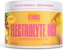 Electrolyte Mix = 124; Sugar- Free Hydration Powder dengan 72 + Trace Mineteral 124; No Sugar, Fast-Dissoltes Powder Pawkers 1124; Tropical, 90 Servings