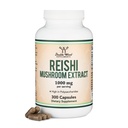 Reishi Mushroom Capsules (4: 1 Ganoderma Extract, 1,000mg Red Reishi Powder Servings) 300 Cacah, 5 Bulan Supply, Supplemen Mashroom Mampu untuk Dukungan Sistem Imune dan Pertahanan oleh Double Wood