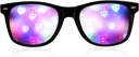 Kacamata Diffraction Ultimate - Efek Hati Pelangi 3D - Great Edm, Concert, dan Rave Accecory