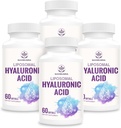 Lipomal Hyaluronic Acid 1000mg, BiovabillilabilityHyaluronic Capsules, Tambahan Dietary Skin and Bones, 240 Capsules (Paket 4)