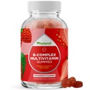 Guyonan Vitamin B untuk Orang Dewasa & Anak - B Vitamin Kompleks dengan Thiamin, Riboflavin, Niasin, 6, 12, dan Faxend - Tambahan Campuran untuk Sistem Gugup Dukungan Energi & Tinggi - 60 Gummies