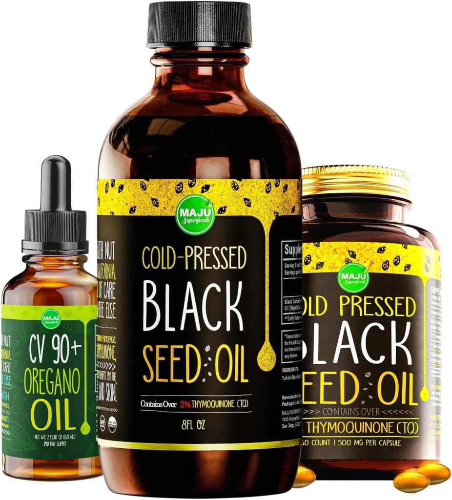 Magu Superfood Minyak Benih Hitam dan Bungle Oregano
