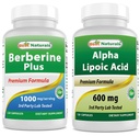 Terbaik Sastra Berberine Ditambah 100mg & Alpha Lipoic Acid 600 mg