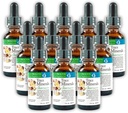 Morter Trace Minements in Colloidal Suspension (12 Pack) Morter HealthSystem Best Progress Alkali - Nutrient Destrace Elements, Fulvic Mineces & Amino Accids