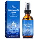 Magnesium Oil Spray-100% Organic Natural Magnesium Spray- Membenahi kulit - Mudah untuk Absorb dan Use- Glass Bottle 2 lf oz