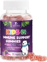 Imune Dukung Gummy untuk Anak-anak dengan Vitamin C, Zinc & Echinacea - Anak-Anak Dukungan Kesehatan Ammune, Ages 4 dan Up, Vitamin Anak Ninis Gluten- Free & Non-GMO - 120 Gummies
