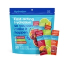 Hydrant - Hldration Powder Variety Pack, 30 Individual Instant Electrolite Rehydration Packet - Low Sugar Drink Mix for Daily Use, Travel & Workout