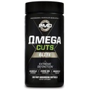 PMD Sports Omega Cuts Elite -Fat Loss- Muscle Defining Formula - Omega Fatty Acids, MCT dan CLA for Muscle Definition and Maintention - Keto Friendly For Women - Stimulant Free (180 Softgels)