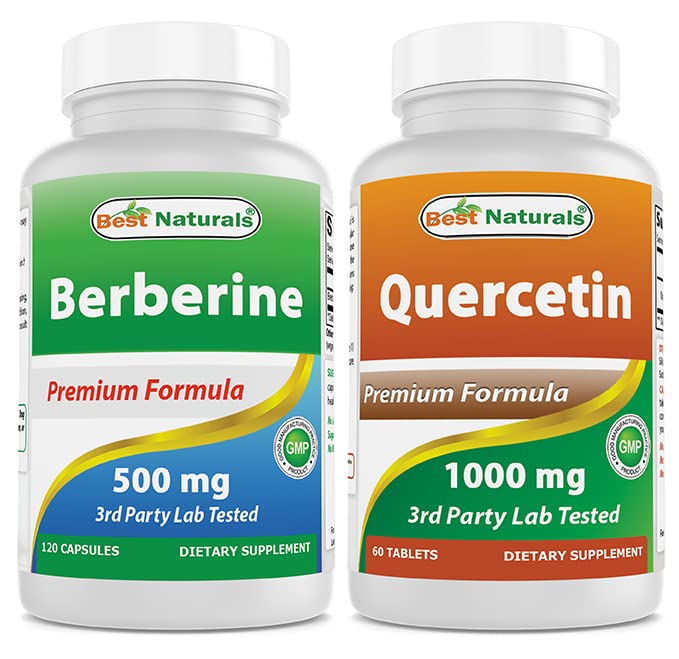 Terbaik Berberine 500m & Quercetin 1000 mg