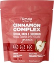 Sugar-Free Ceylon Cinnamon Complex Apple Cinnamon Flavor 124; Sugarune Dukungan & Antioksidant Suplemen 124; 2000mg Cinnamon Komplex dengan Chromium 124; Vegan, Non-GMO, Gluten- Bebas 124; 60ct