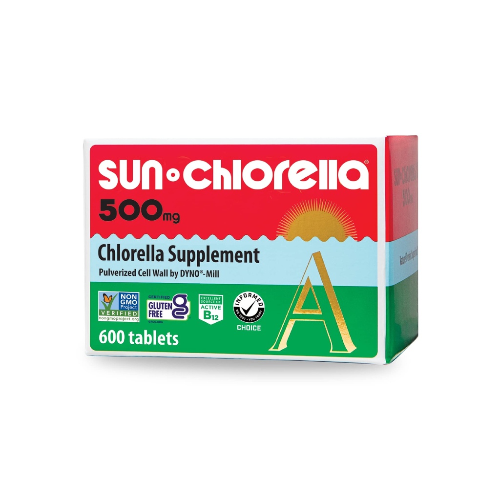 Sun Chlorella A Tablet - 500 mg - 600 tablet