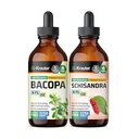 BIO KRAUTER Bacopa Tsuture 4 Fl Oz. & Schisandra Tincture 4 Fl.