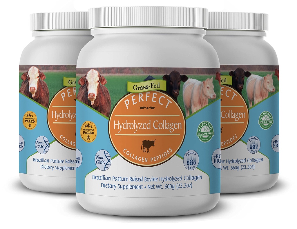 Perfect Suplemen - Perfect Hydrolyzed Collagen Powder - 660g - All Natural Collagen