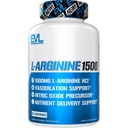 Tambahan Nucletion Nutlection Nitric Oxide Booster L-Arginine - Tambahan Potency Nitric Oxide Tinggi dengan 1500mg dari L Arginine HCL untuk Enhanced Pumps Energy Muscle Growth dan Vasculity NO Booster