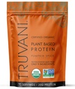 Truvani Vegan Pea Protein Powder 124; Pumpkin Spice 124; 20g Organic Plant Based Protein 14; 10 Servings