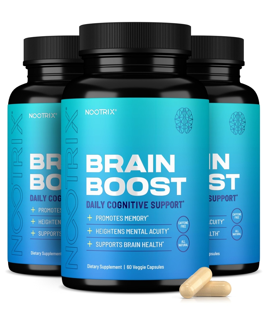 Nootrix Brain Boost Nootropic Suppplement (Supplication 124; Support) Support: