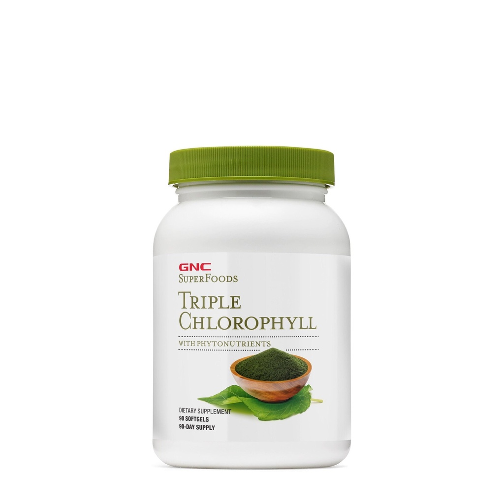 GNC Superfood Triple Chlorophyll, 90 Softgels