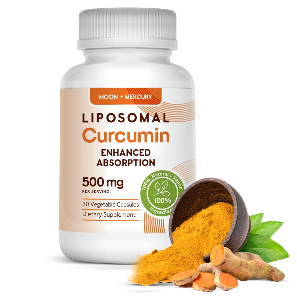 Lipomal Turmeric Curcumin 500mg - 60 Turmeric Curcumin Sules