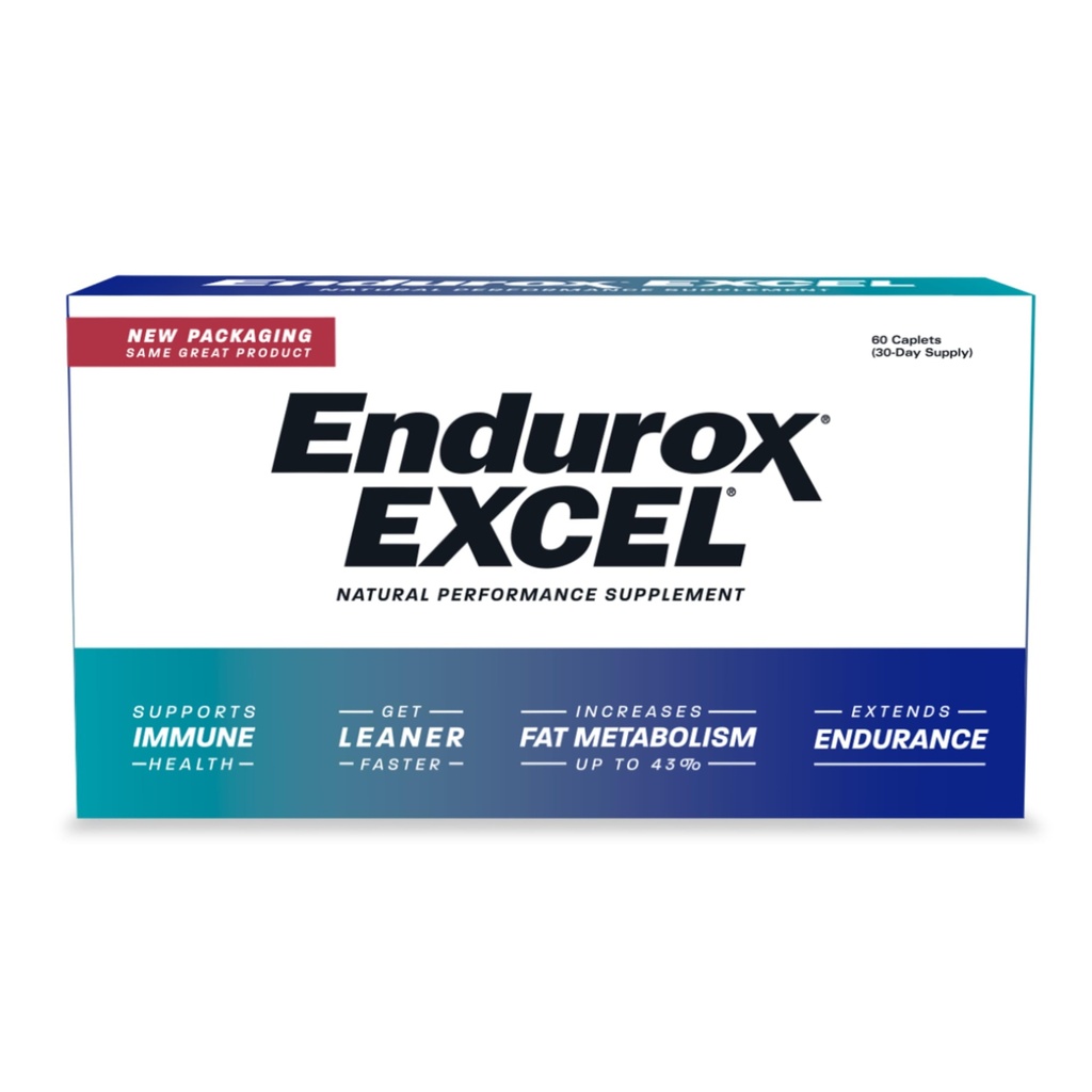 Endurox Kesehatan Pasifik Excel Performance Suplemen Natural, Meningkatkan Metabolisme & Builds Endurance dengan Ciwujia (Ginseng) Root - 60 Caps