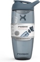 Prox Pursuit Protein Shain Shaker Bottle (32 oz) - Silent No-Ball Mixer, Leak- Providence Lid, BPA / BPS & Phthalate- Free ECOZEN - Easy- Clean Shaker Cup for Protein Shakes, Pre & Postout Smoothies