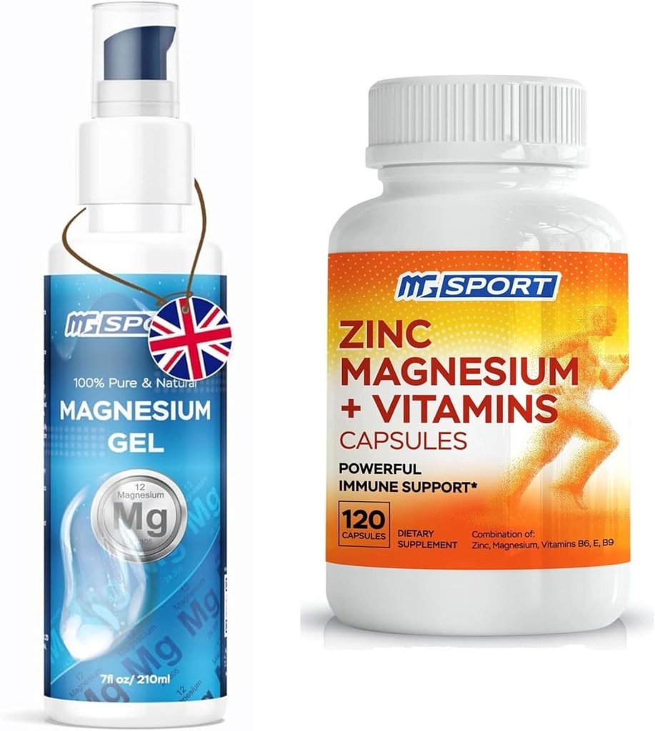 Absorpsi Tinggi Zinc dan Magnesium Bundle untuk Pemulihan Otot