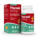 Redd Remedies, Thyroid Strong, Support Healthy Thyroid Fungsi dan keseimbangan, 60 Vegan Kapsul