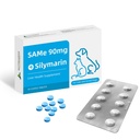 Sama 90 untuk Dogs & Cats - Pendukung Hati dengan Milk Thistle - Membantu Kesehatan Gabungan, Detox Liver, dan Mobility - Ideal untuk Kucing dan Kecil & Medium Dogs
