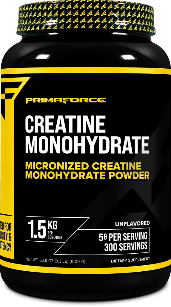 Primaforce Creatine Monohydrate Supplement - 1.5 KG - Micronized Powder