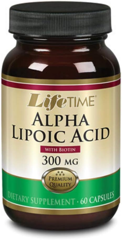 LIFETIME Alpha Lipoic Acid 124; 60 ct 300 mg