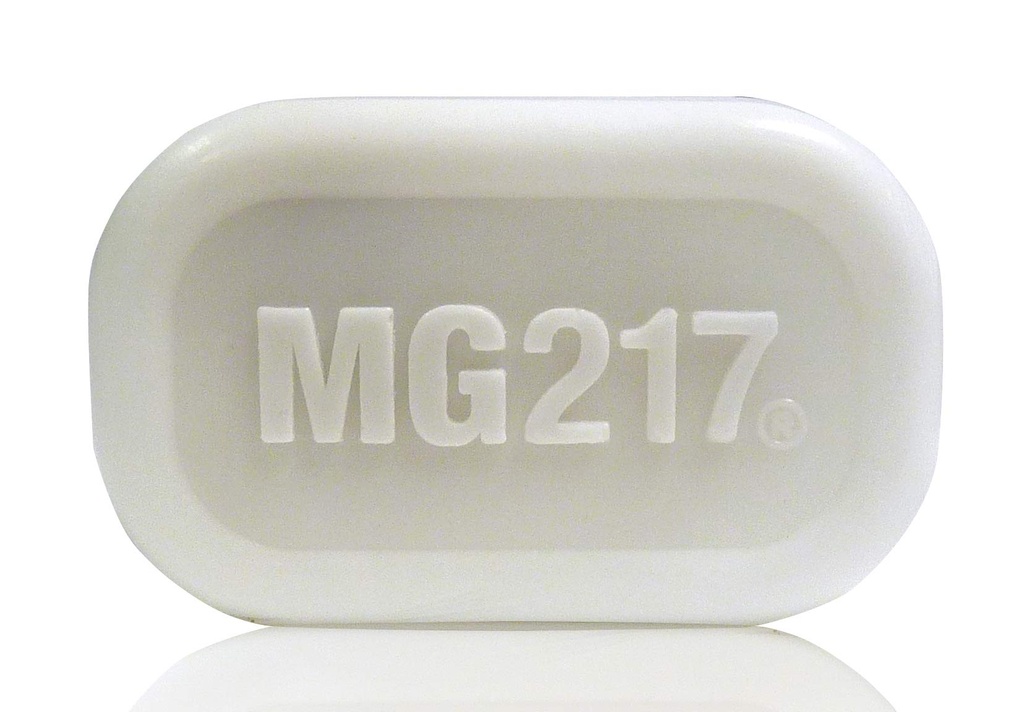 MG217 Psoriasis Dead Sea Exfoliating Bar Soap - Dead Sea Salt, Mud, Aloe Vera, Vitamin E & Rose Geranium Oil untuk Psoriasis Skincare, 3.2oz