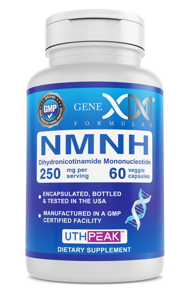 Genex Formulas 250mg NMNH (60 Kapsul - 30 Pelayan)