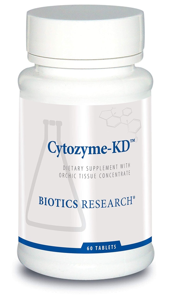 Riset Biotika Cytozyme KD Neonatal Kidney, Support Renal Health, Heart Health, SOD, Catalase, PowerAntioksidant Activity, 60 tablet