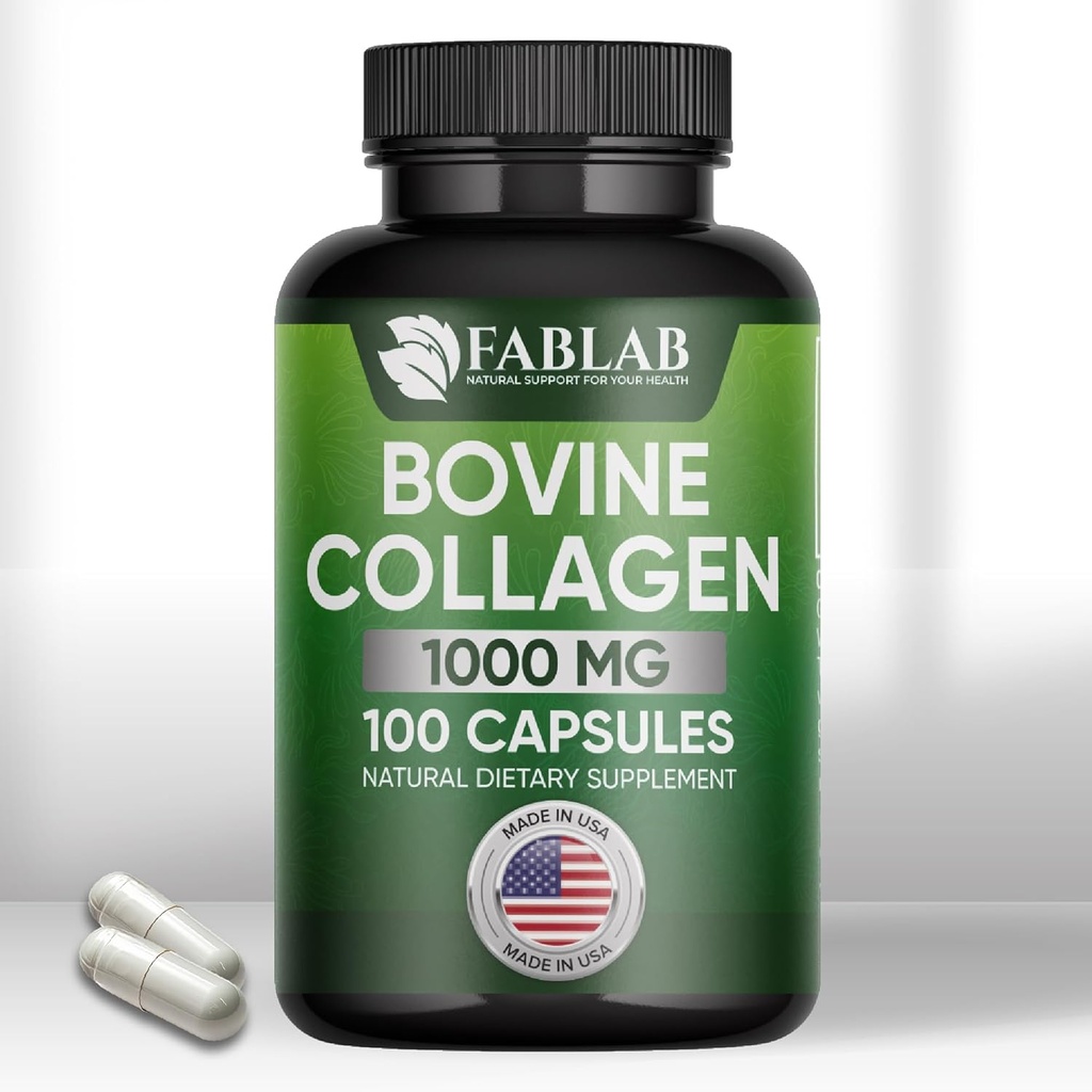 FabLab Bovine Collagen Type I Supplement - None & Bone Suppport-action