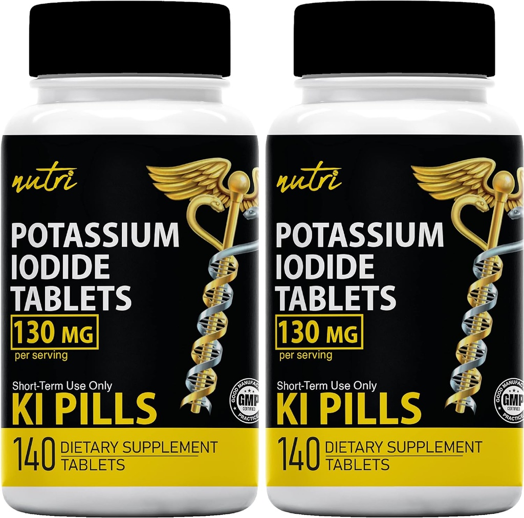 Potassium Iodide Tablet 130 mg (2 Pack) - 280 Tablet