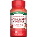 Nature 's Truth Apple Cider Vegan Capsules 124; 1200mg 124; 60 Vevgie Pills 124; Ekstra Kekuatan 124; Vegan, Non- GMO dan Gluten Free Suplemen
