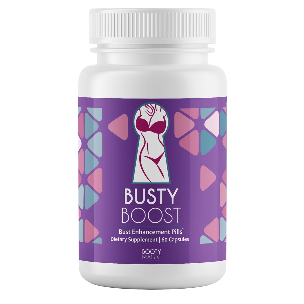 Busty Boost Breast Enhancement Pills - Enhancement & Enlarenation Pills for Bigger Boobs & Growth. Natural Fenugreek, Saw Palmetto & Maca Formula. Fuller, Breasts Firmer dalam 1-2 Bulan- Made in USA