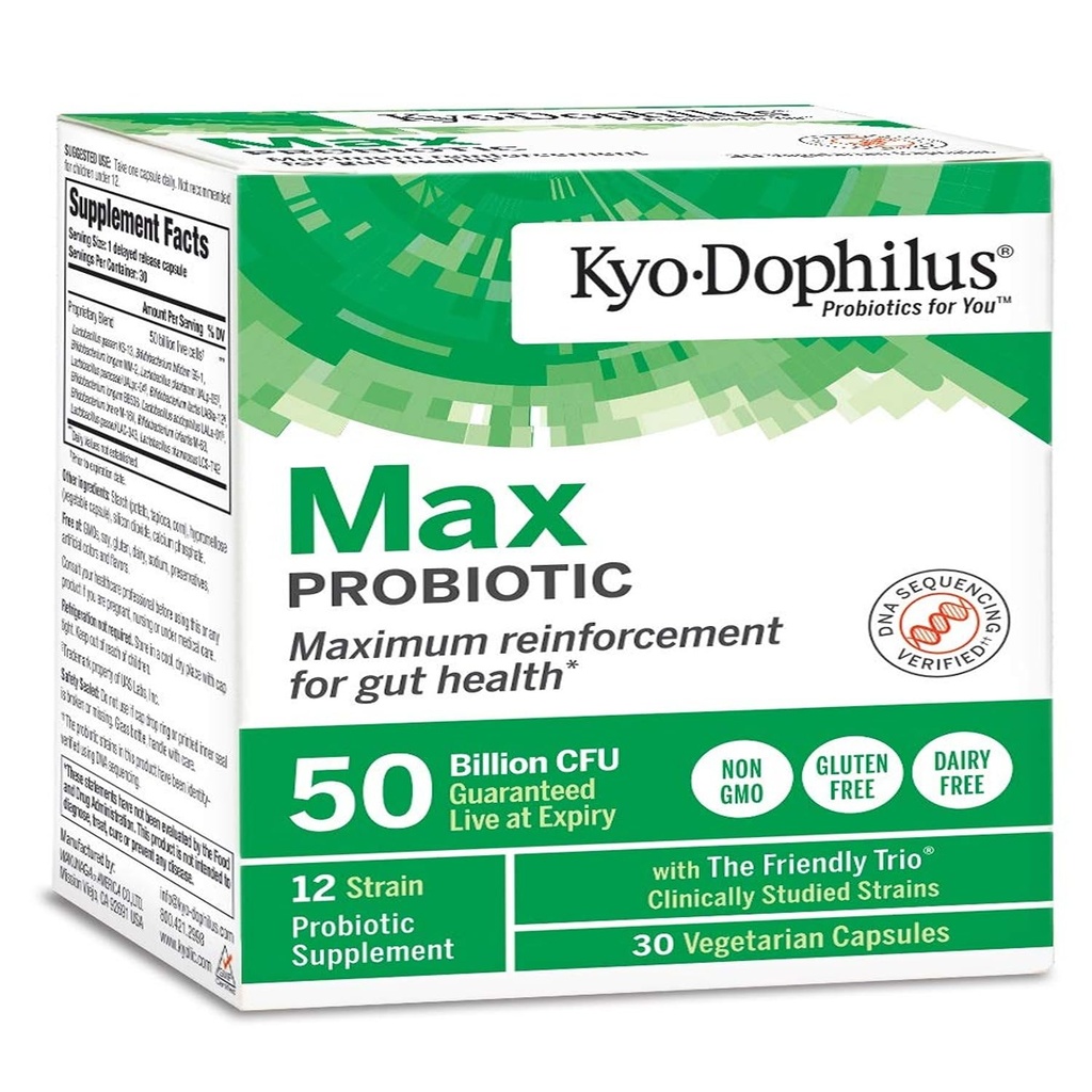 Dophilus Max Propoles, 30 Vegetarian Capsules