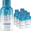 Tenang & Tenang - Stress Relief Natural Shot, KSM-66 Ashwagandha, Suntheanine L Theanine, Calming Adaptogen Drink, Relaxation, Focus, dan Mood 124; 2 oz Liquid Bottle (6 Pack)
