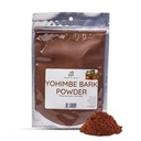 Herb To Body Yohimbe Bark Powder - 4 oz, Wildwmade Dired Yohimbe Powder Sourced from Africa for Herbal Tea and Tradisional Uses