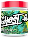 GHOST Greens Powder, Lime - 30 pelayan - 19 Superfood Greens & Reds Powder, Fruits, Spirulina, & Chlorella, Pregories, 10 Milyar CFU Probiotic & Digevital Enzymes - Gluten- Free