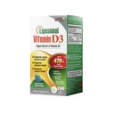 Lipomasi Nutrition Lipomal Vitamin D3, Vegan Potency Tinggi-Sourced for Optimal Absorpsi, Pelepasan Terus-menerus, 470% Bioavailable, Boost Immunity, Bone & Brain Health, 240 Days Supply, Non-GMO, Gluten Free