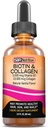 SBR Nutrection Biotin and Collagen Liquid Daily Dietary Supplement, Vitamin for Hair Growth and Thickening, Skin Health and Nail Energy, 2 oz (60mL)