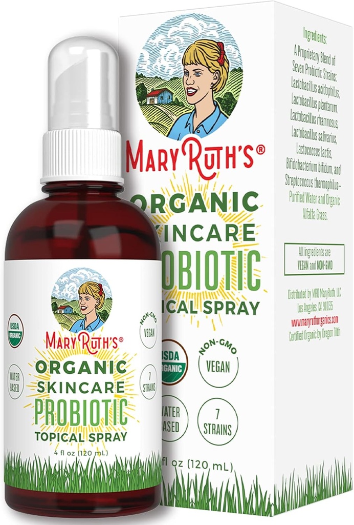 Limun Probiotik Topik USDA Organik untuk Kesehatan Digetical Lacnoillus Aciyolculus Probiotic Gut Health & Imune Dukungan Vegan Non-GMO Gluten Free 4 Fl Oz